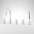 Exira Roman Tub Faucet and Hand Shower, , large image number 2