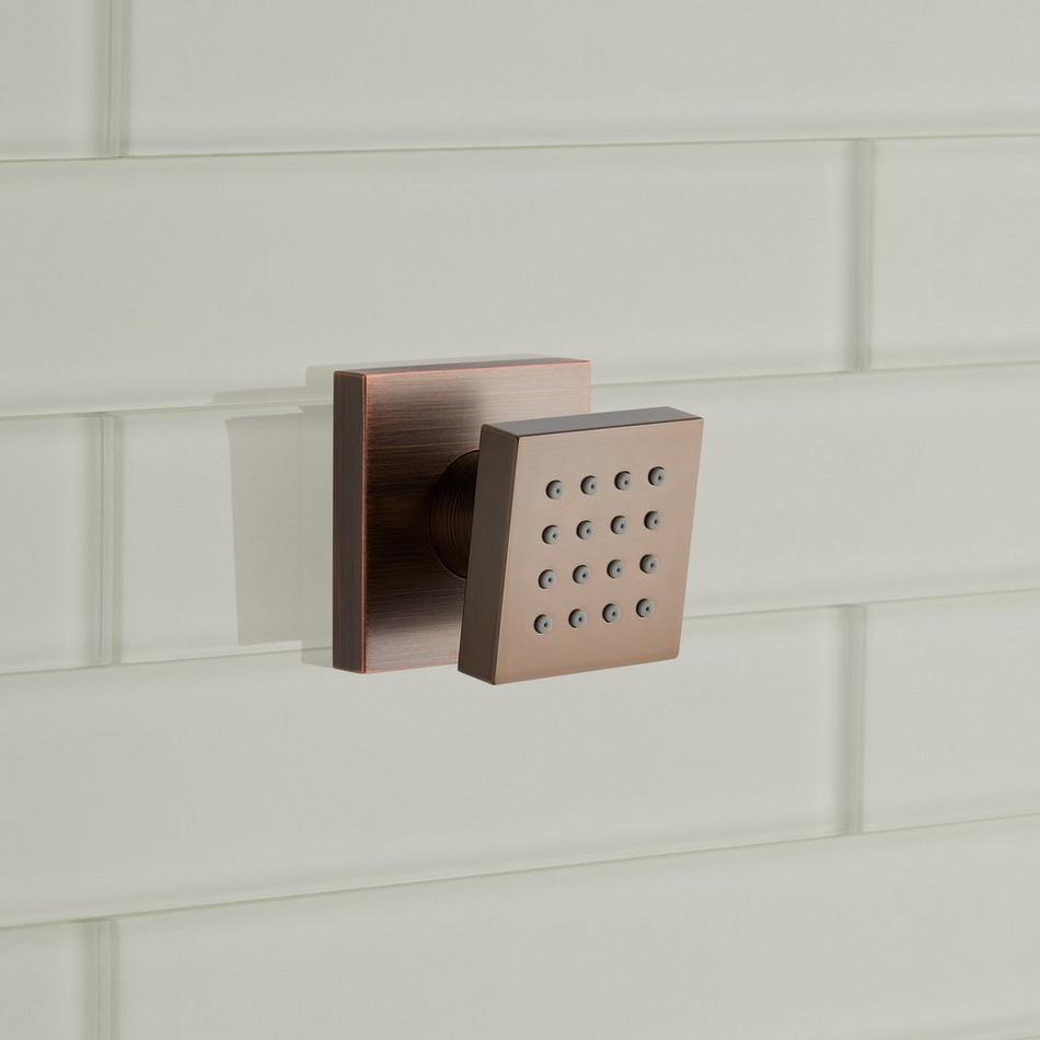 Square Swivel Body Spray, , large image number 2