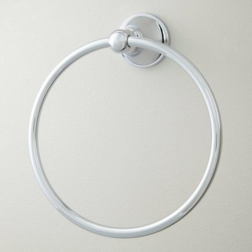 Seattle Collection Towel Ring - Chrome