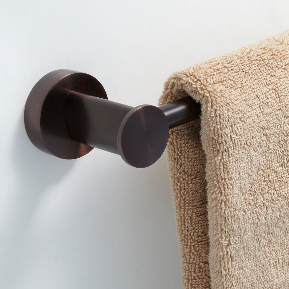 24" Prague Collection Towel Bar - Oil Rubbed Bronze, , large image number 0