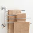 Colvin Quadruple Swing Arm Towel Bar, , large image number 3