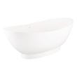71" Brielle Solid Surface Freestanding Tub - Matte Finish, , large image number 1