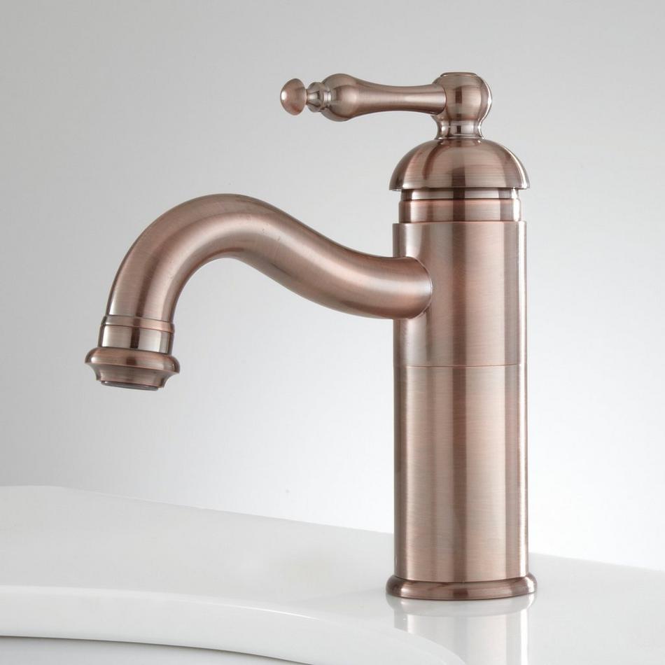 Lebroc Single-Hole Bathroom Faucet with Pop-Up Drain, , large image number 1