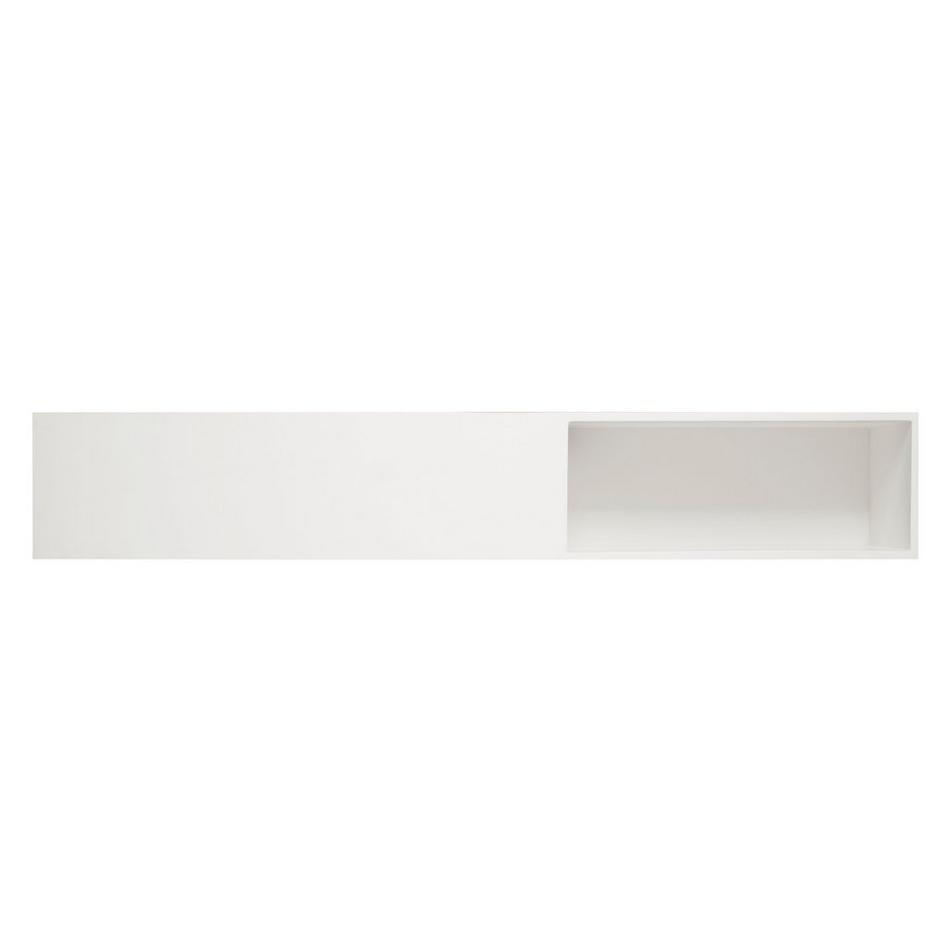 44" Ellie Solid Surface Sink - White Matte Finish, , large image number 2
