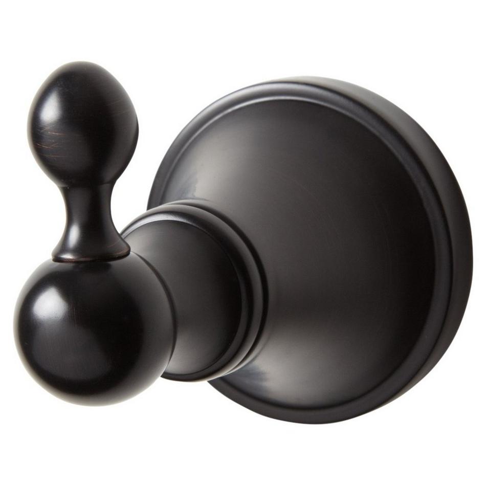 Signature Hardware 358737 Seattle Collection Wall-Mount Robe Hook Finish: Dark Oil Rubbed Bronze