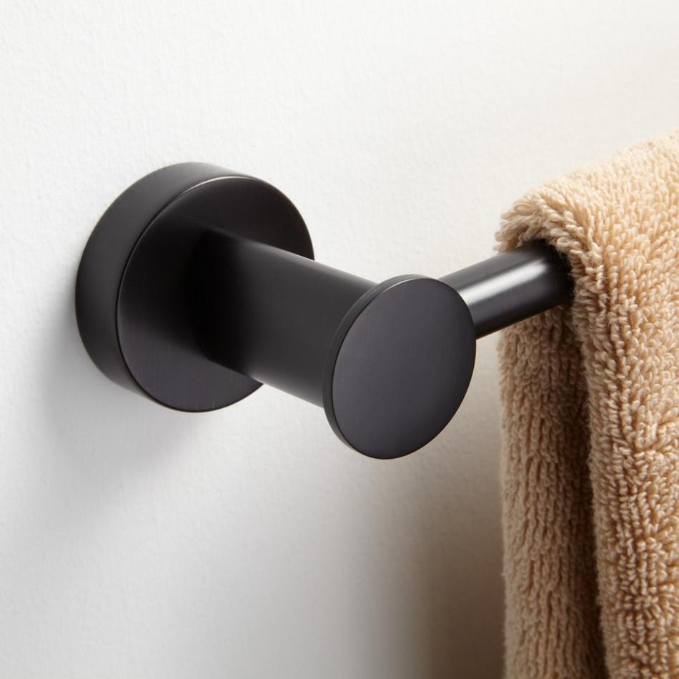 24" Prague Collection Towel Bar - Dark Oil Rubbed Bronze, , large image number 0