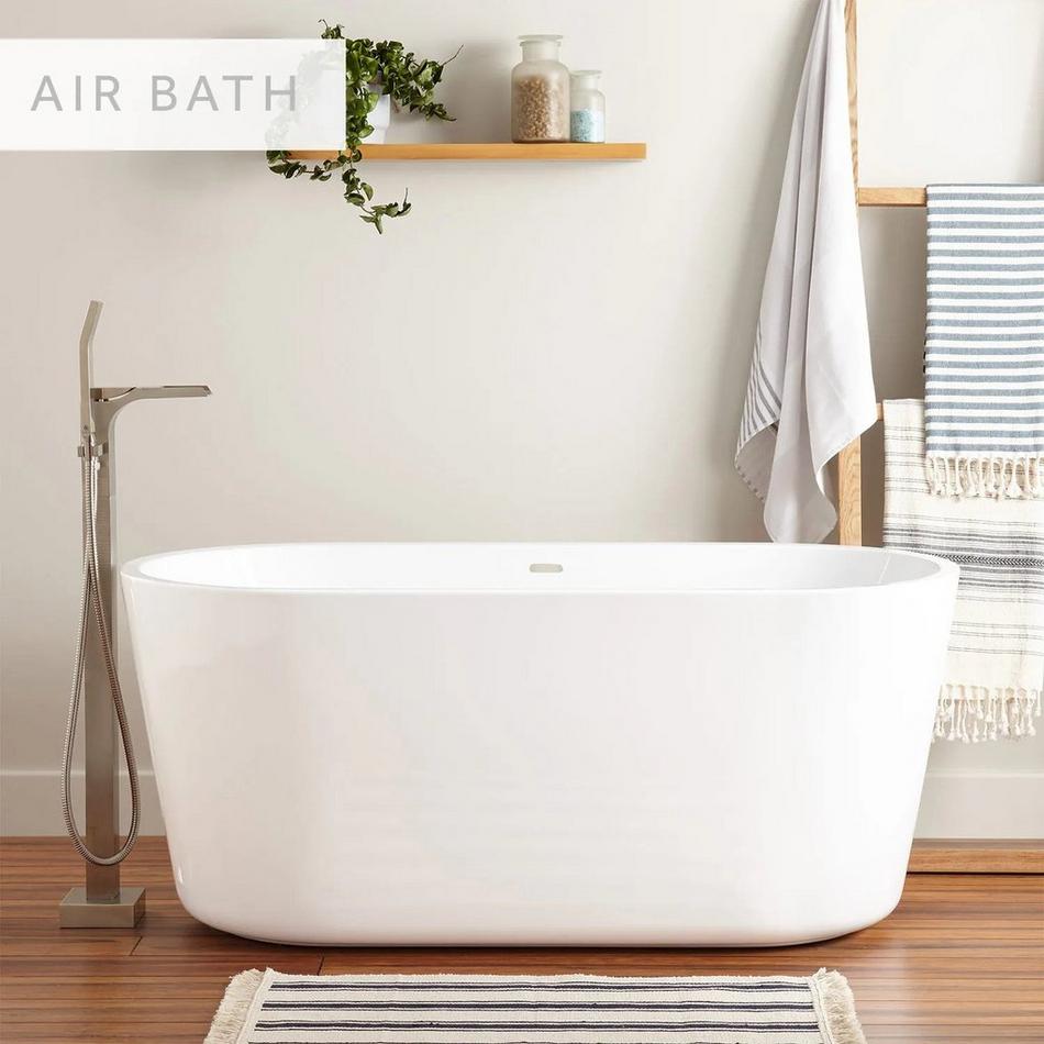 55" Imler Acrylic Freestanding Air Tub, , large image number 1