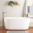 63" Imler Acrylic Freestanding Tub with Trim, , large image number 0