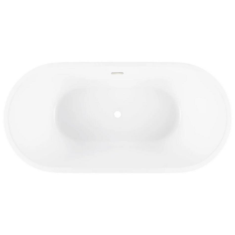 55" Imler Acrylic Freestanding Air Tub, , large image number 4