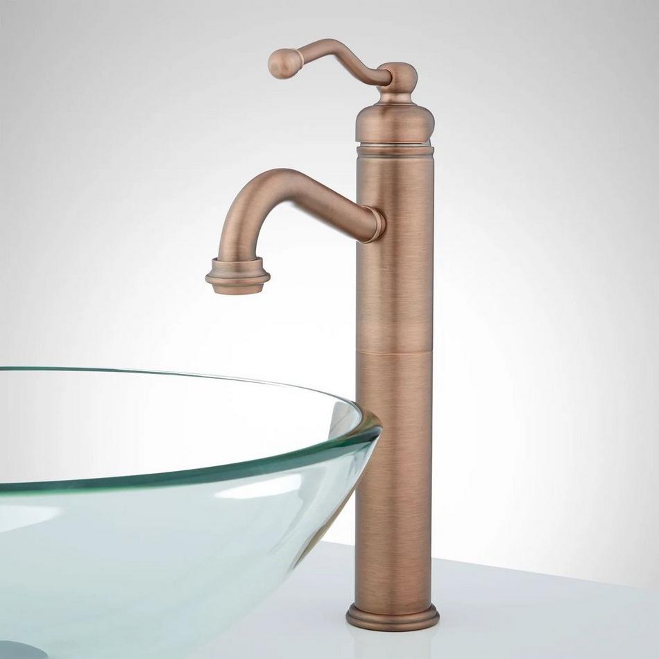Leta Single-Hole Vessel Faucet - Pop-Up Drain - Overflow - Oil Rubbed Bronze, , large image number 3
