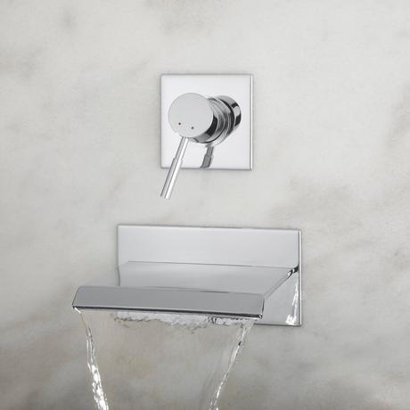 Lavelle Wall-Mount Waterfall Tub Faucet