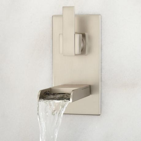 Willis Wall-Mount Bathroom Waterfall Faucet
