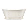 67" Brayden Bateau Cast Iron Skirted Tub with Stainless Steel Skirt, , large image number 2