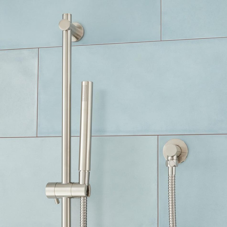 Tosca Thermostatic Shower System with Rainfall Shower and Hand Shower, , large image number 4