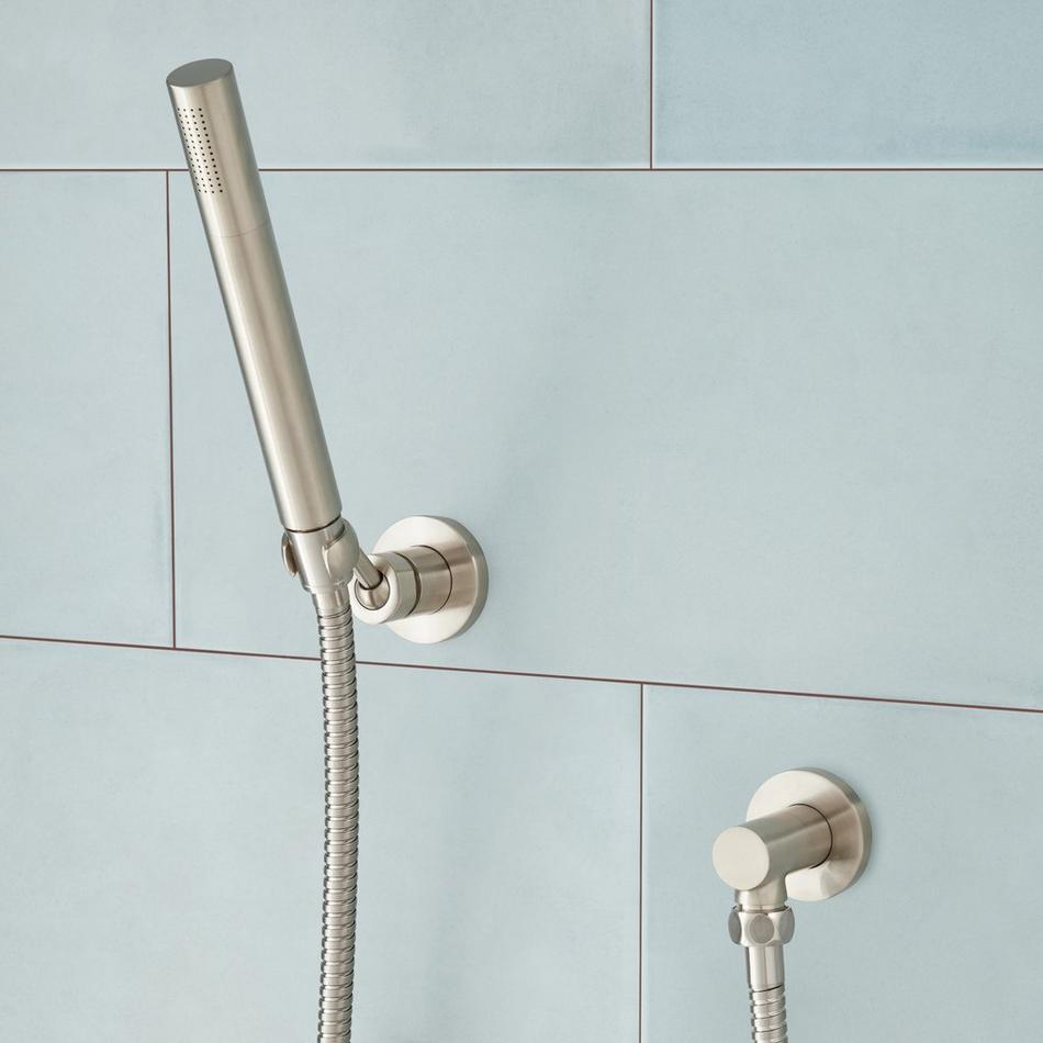 Exira Thermostatic Shower System With Rainfall Shower and Hand Shower, , large image number 4