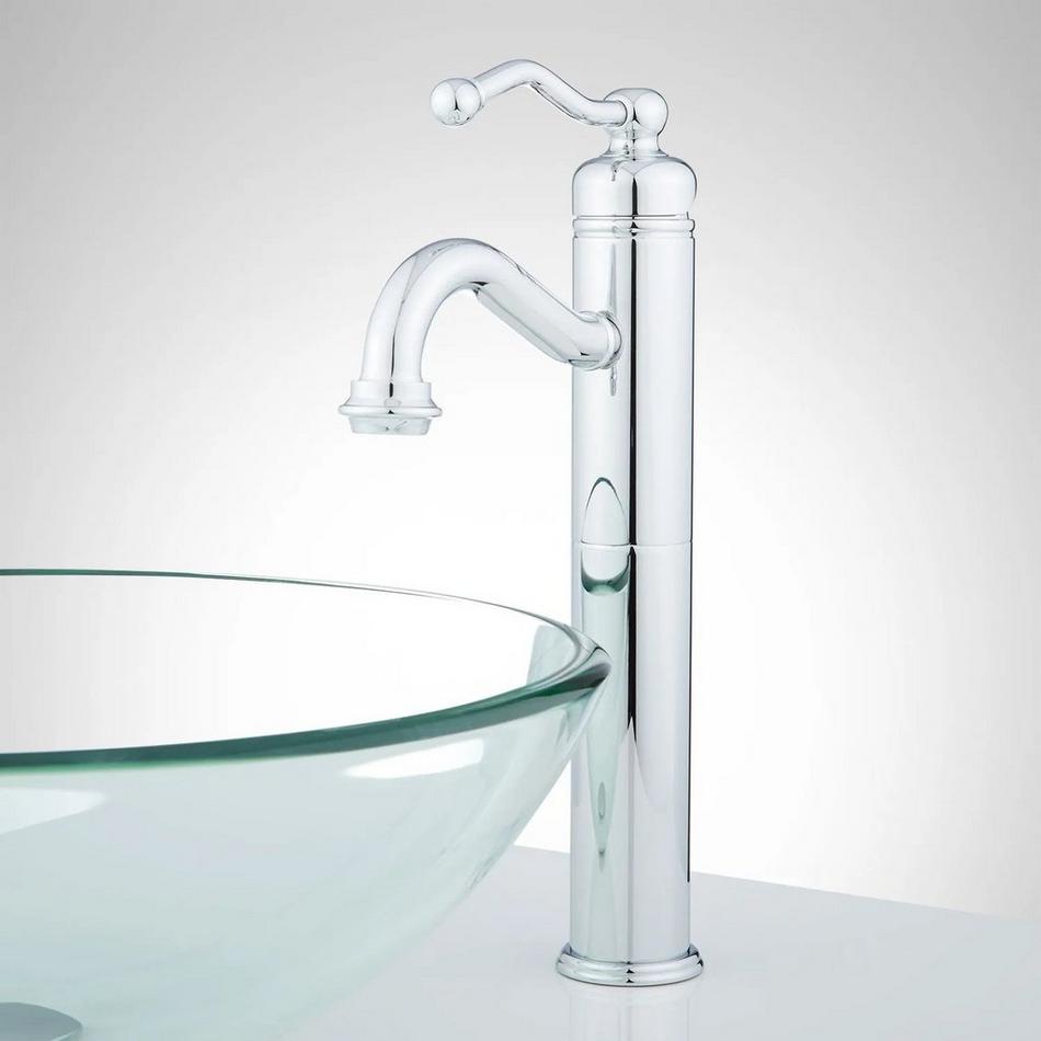 Leta Single-Hole Vessel Faucet with Pop-Up Drain, , large image number 2