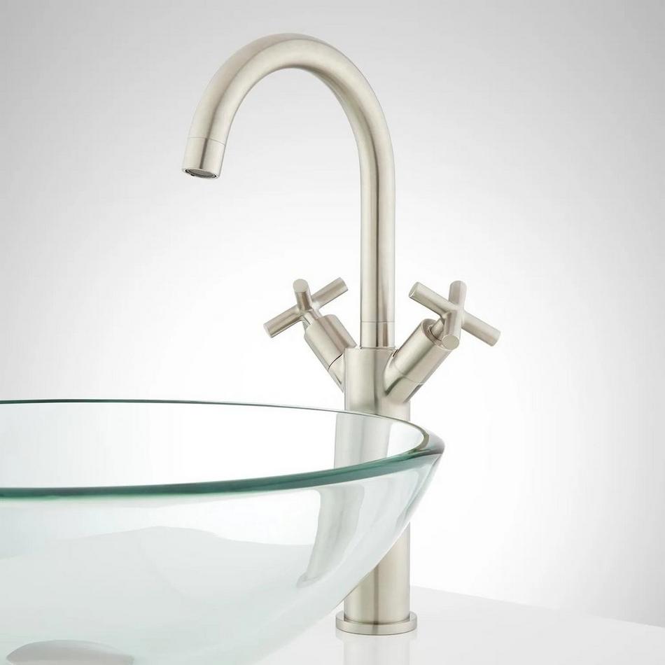 Exira Single-Hole Vessel Faucet with Pop-Up Drain, , large image number 3