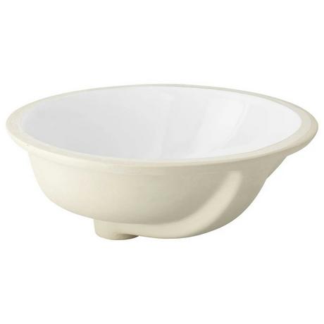 37" x 19" 2cm Narrow Marble Top for Undermount Sink - Carrara - White Porcelain Sink