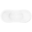 63" Rosalind Acrylic Pedestal Tub - Tap Deck - No Overflow or Faucet Holes, , large image number 4