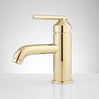 Engle Single-Hole Bathroom Faucet - Pop-Up Drain - Overflow - Polished Brass, , large image number 1