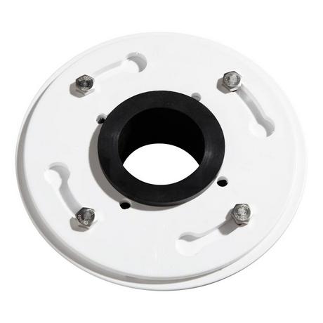 Werner Square Shower Drain with Drain Flange