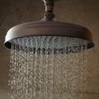 Lambert Rainfall Shower Head with Ornate Arm, , large image number 0