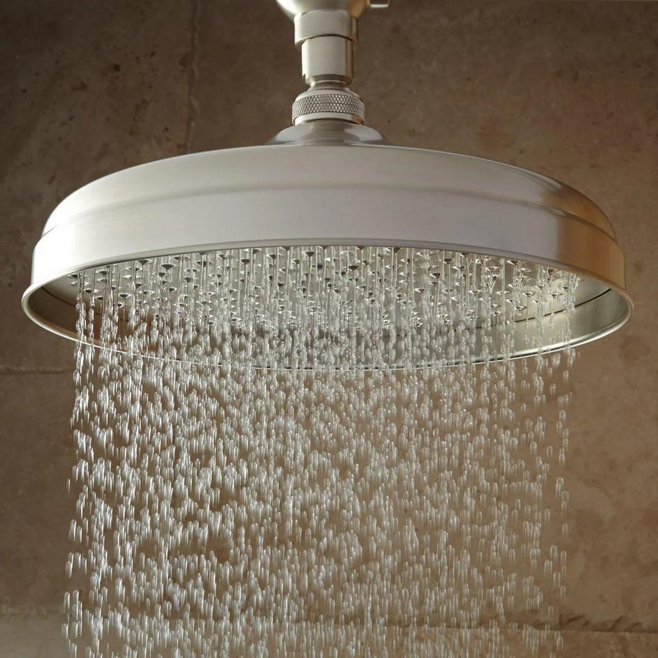 Lambert Rainfall Shower Head With S-Type Arm, , large image number 2