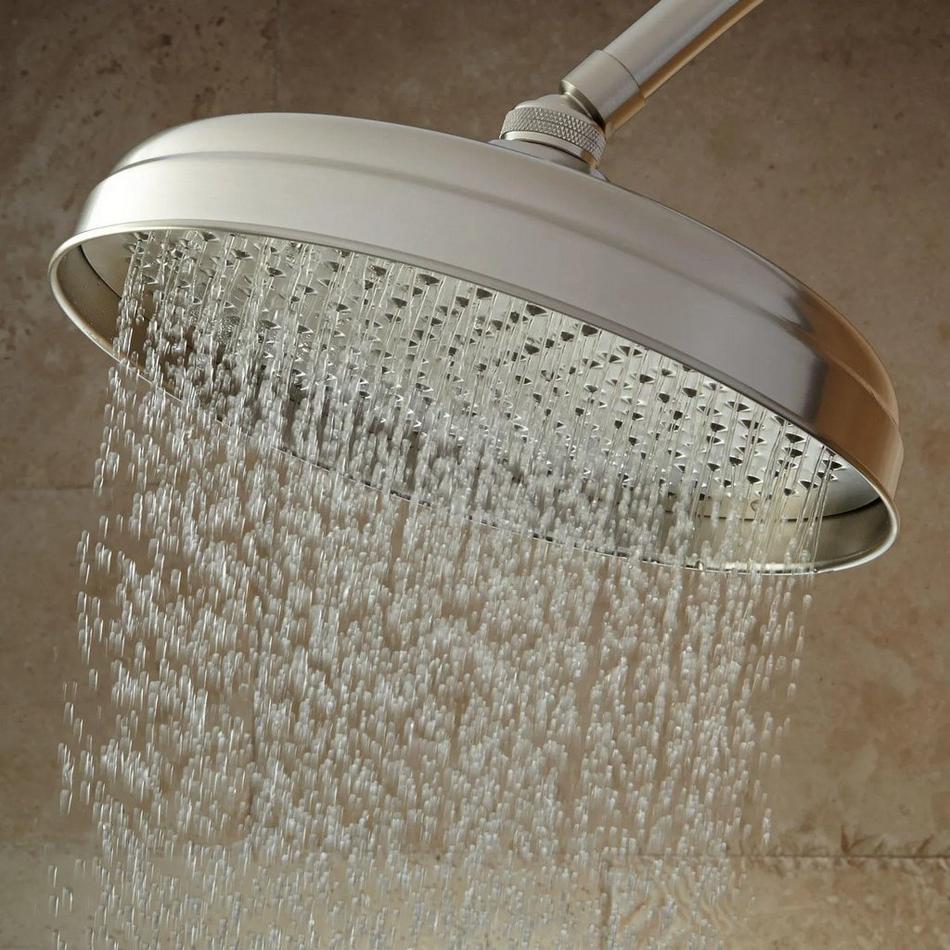 Lambert Rainfall Shower Head with Standard Arm, , large image number 2