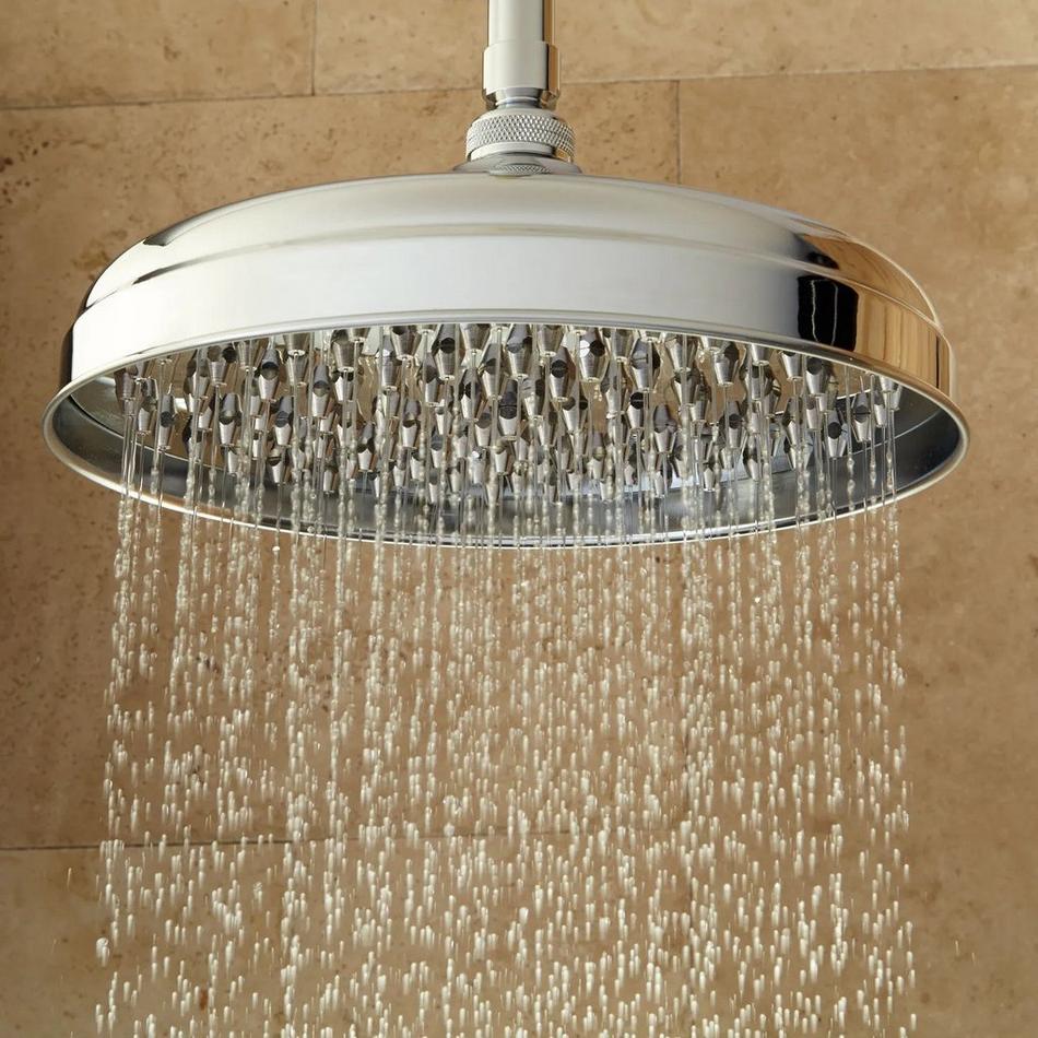 6" Lambert Rainfall Nozzle Shower Head - 15" Extended Arm - Oil Rubbed Bronze, , large image number 0