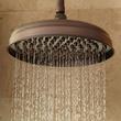 6" Lambert Rainfall Nozzle Shower Head - 15" Extended Arm - Oil Rubbed Bronze, , large image number 1