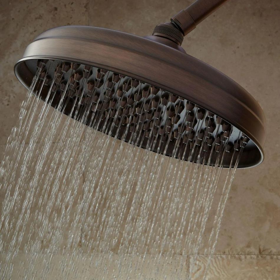 Lambert Rainfall Nozzle Shower Head With Standard Arm, , large image number 1