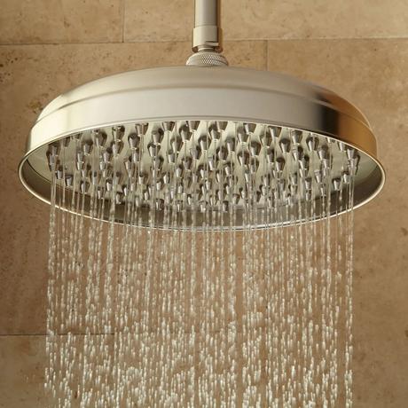 Lambert Rainfall Nozzle Shower Head With Extended Arm