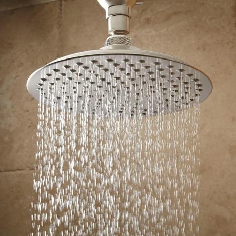 Bostonian Rainfall Shower Head With S-Type Arm