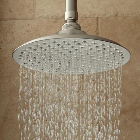 Bostonian Rainfall Shower Head With Extended Arm