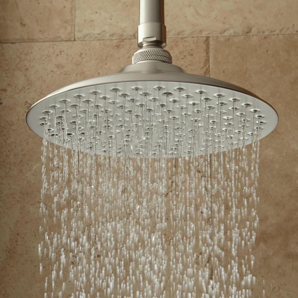 Bostonian Rainfall Shower Head With Extended Arm, , large image number 2
