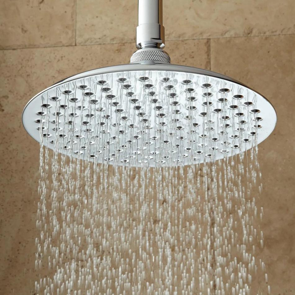Bostonian Rainfall Shower Head With Extended Arm, , large image number 0