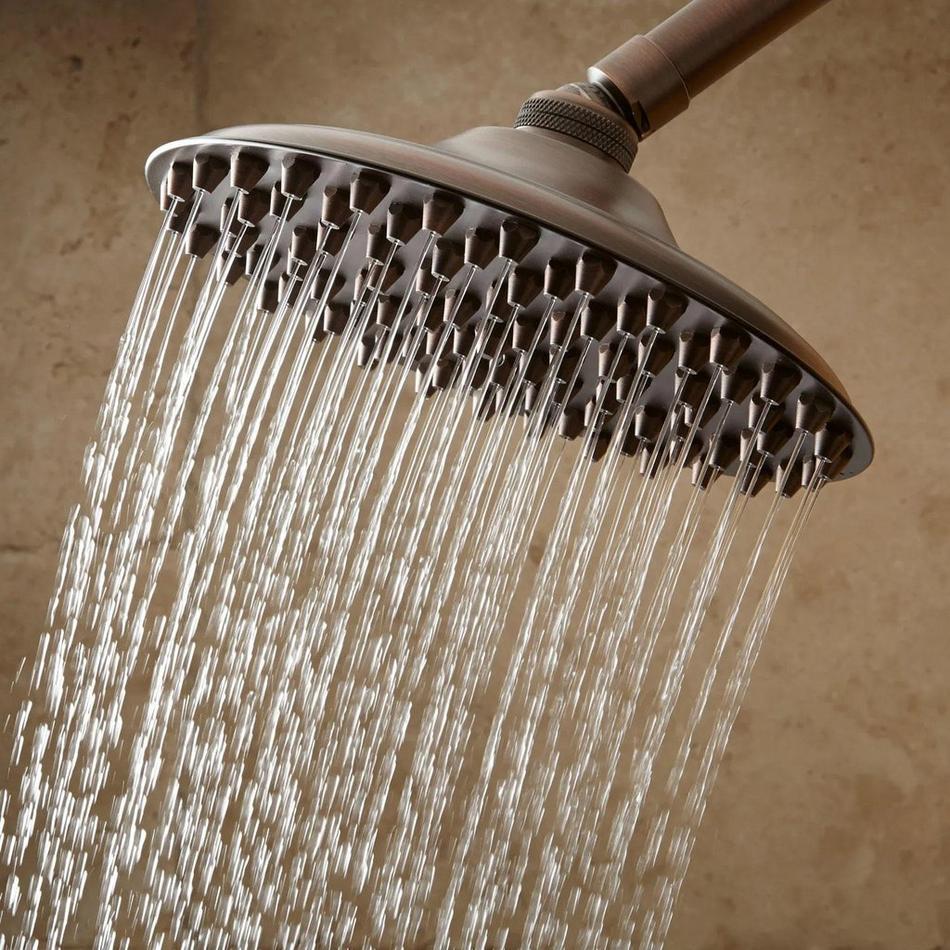 Bostonian Rainfall Nozzle Shower Head with Standard Arm, , large image number 2