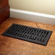 Wicker Style Cast Iron Floor Register, , large image number 0
