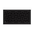 Wicker Style Cast Iron Floor Register, , large image number 6