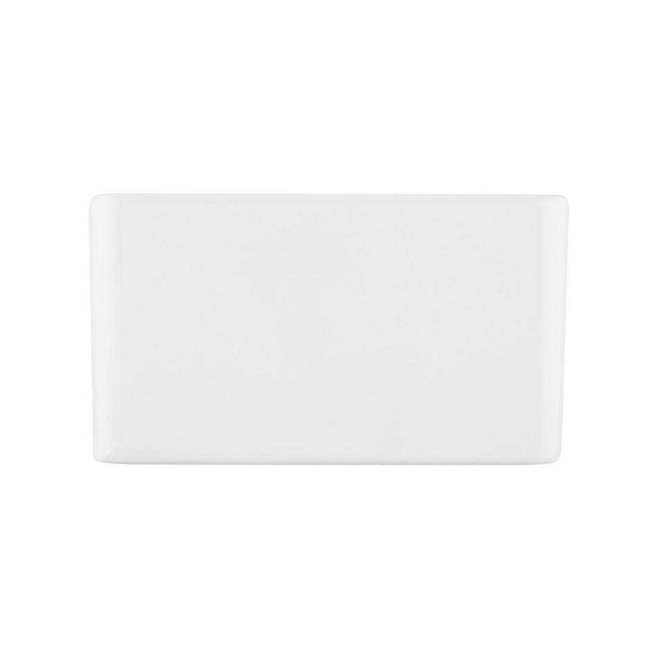 20" Reinhard Fireclay Farmhouse Sink - White, , large image number 3