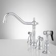 Helena Widespread Kitchen Faucet with Side Spray, , large image number 3