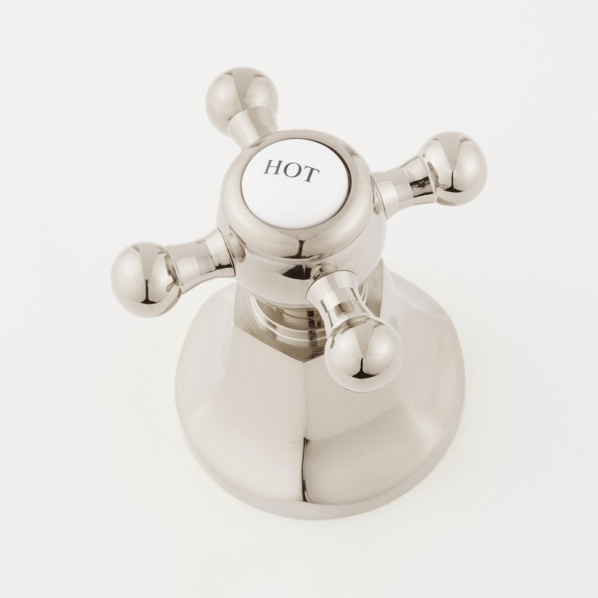 New York Widespread Bathroom Faucet Contemporary Cross Handles