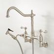 Felicity Wall-Mount Kitchen Faucet with Side Spray, , large image number 3