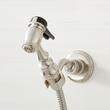 Felicity Wall-Mount Kitchen Faucet with Side Spray - Brushed Nickel, , large image number 2