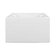 39" Risinger Double-Bowl Fireclay Farmhouse Sink - Casement Apron - White, , large image number 2