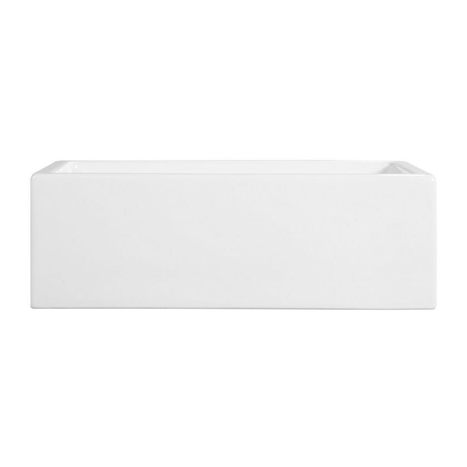 30" Risinger Fireclay Farmhouse Sink - White, , large image number 1
