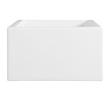 30" Risinger Fireclay Farmhouse Sink - Casement Apron - White, , large image number 3