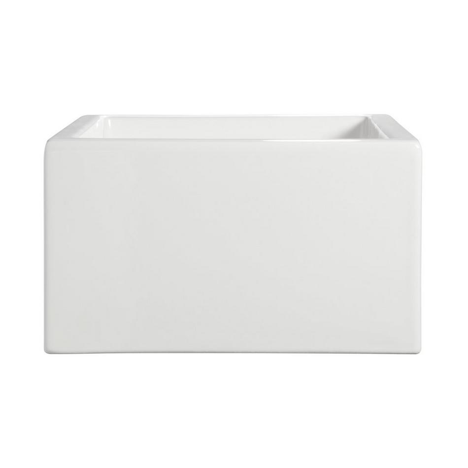 24" Risinger Fireclay Farmhouse Sink - White, , large image number 2