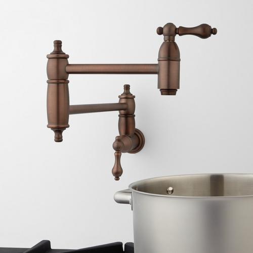 Augusta Retractable Wall-Mount Pot Filler