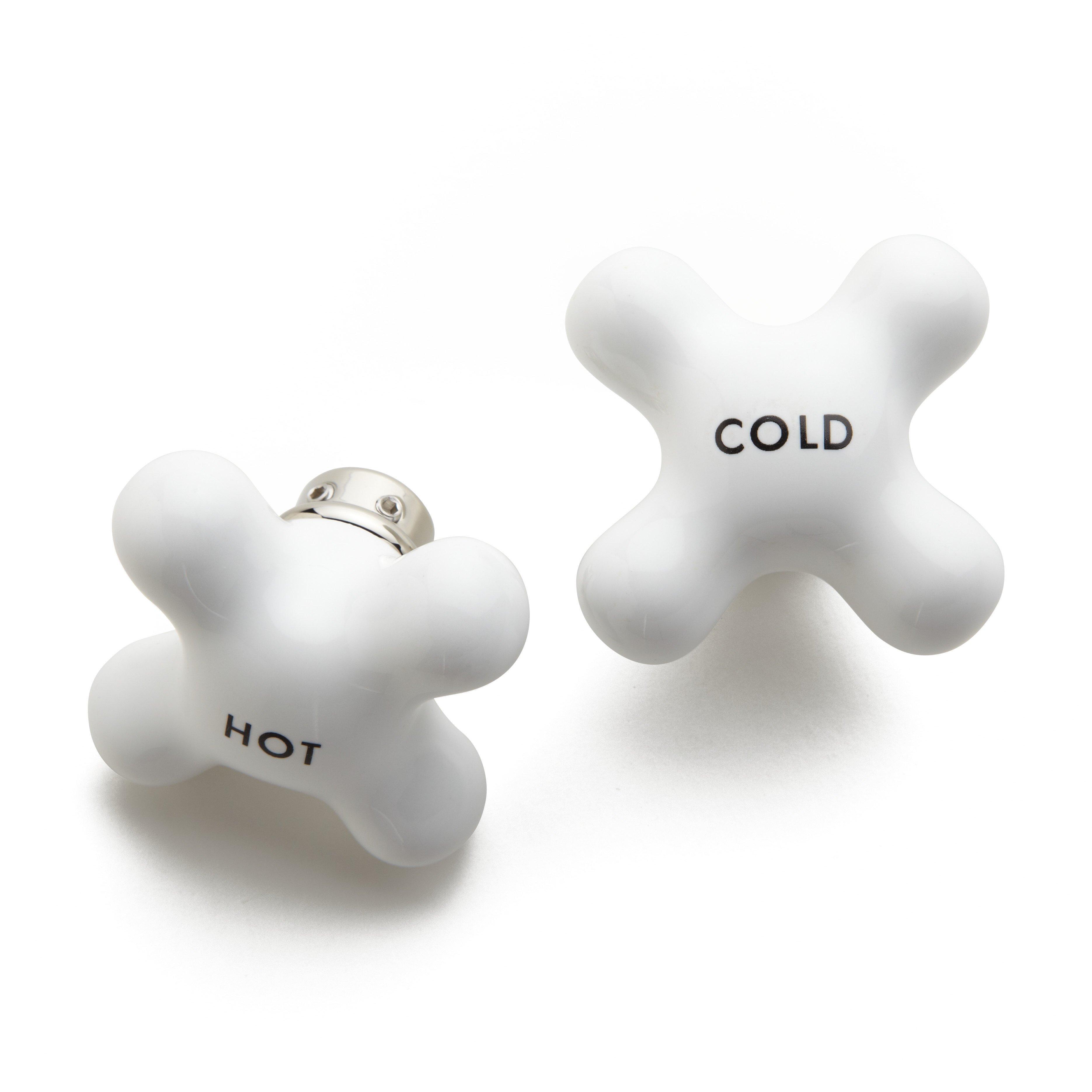 NODEL DESIGN ３点セット 397511-porcelain-cross-faucet-